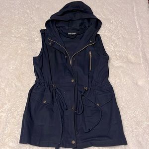 Drawstring Military Vest